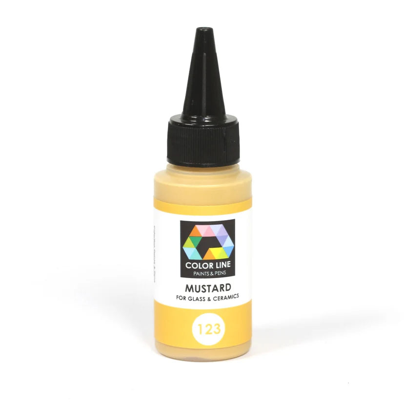 Color Line Paint - Mustard, 2.2 oz.