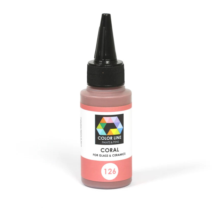 Color Line Paint - Coral, 2.2 oz.