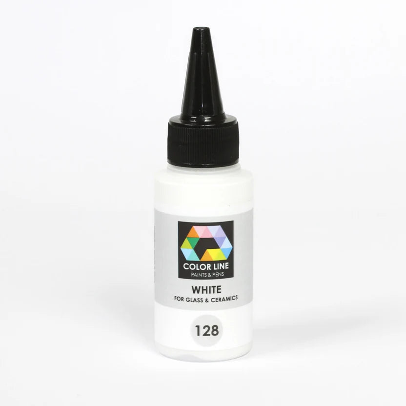 Color Line Paint - White, 2.2 oz.