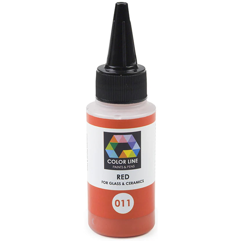 Color Line Paint - Red, 2.2 oz.