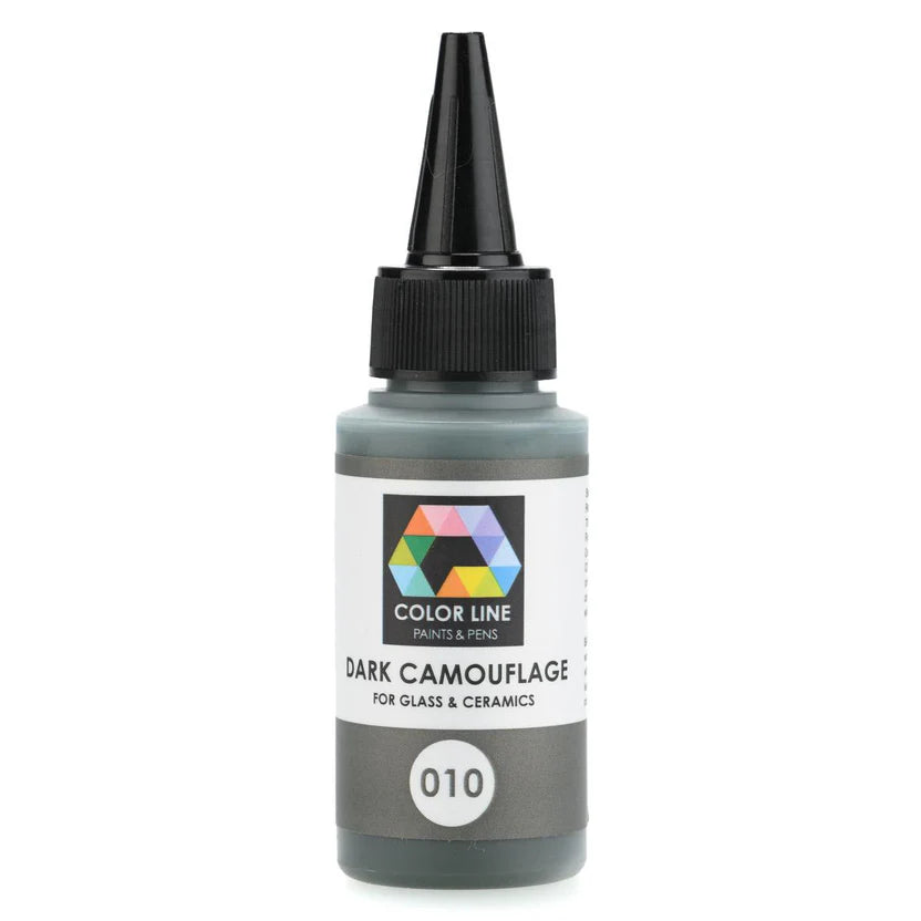 Color Line Paint - Dark Camouflage, 2.2 oz.