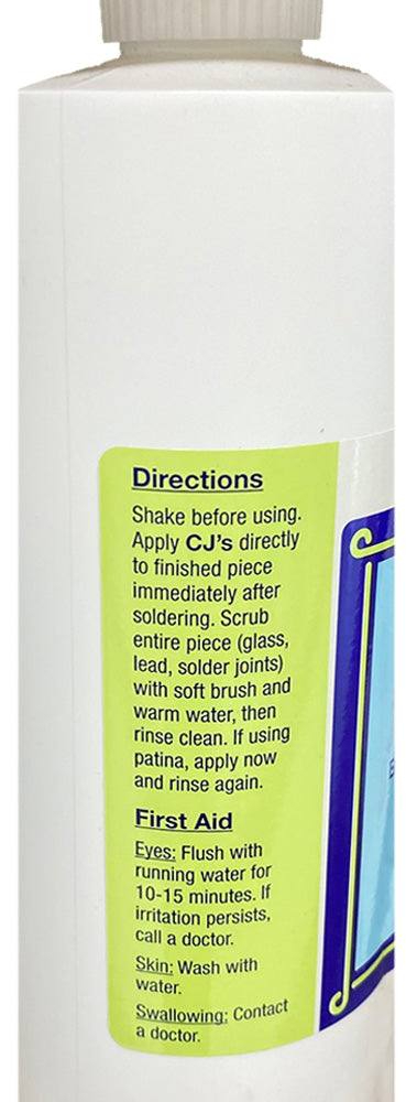 C.J.'S Flux Remover 8oz.