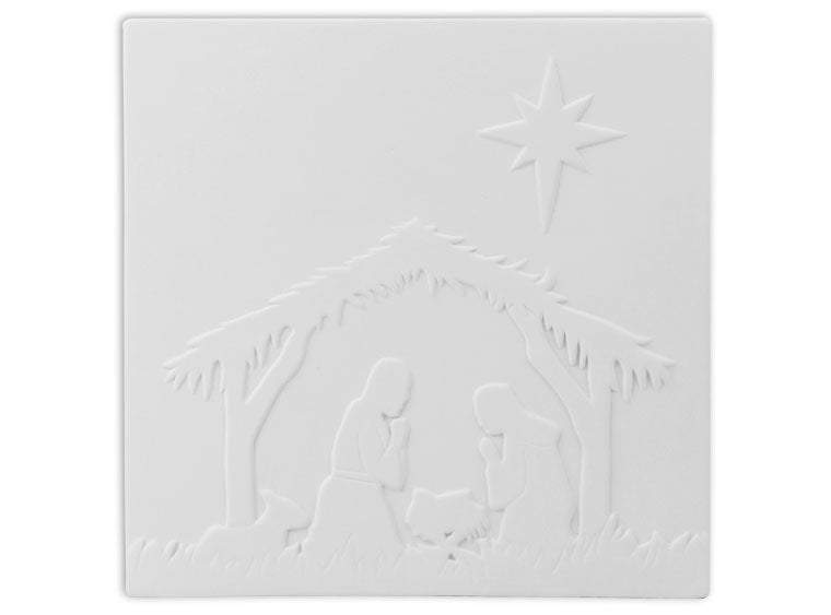 Nativity Scene Tile