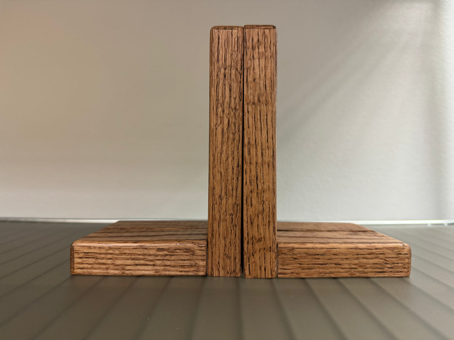 Oak Bookends