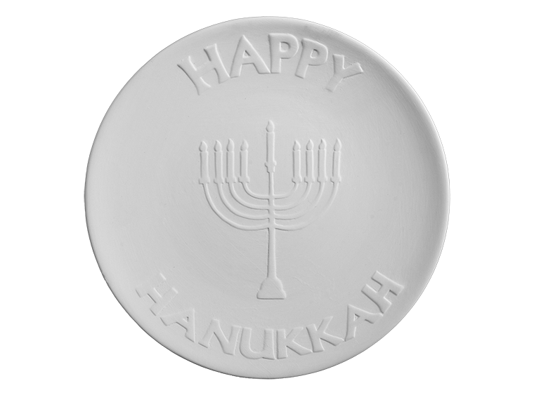 Happy Hanukkah Plate