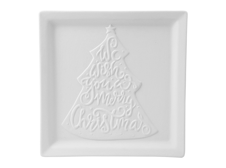 We Wish You A Merry Christmas Plate