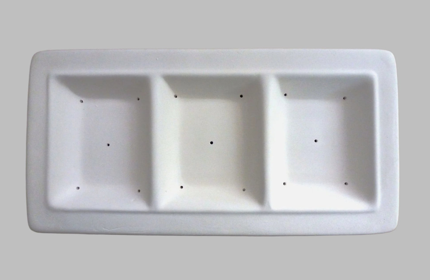 3 Section Rectangular Serving Bowl (FF 931)