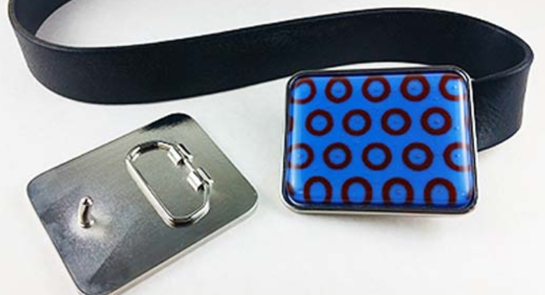 Large Rectangle Belt Buckle Blank