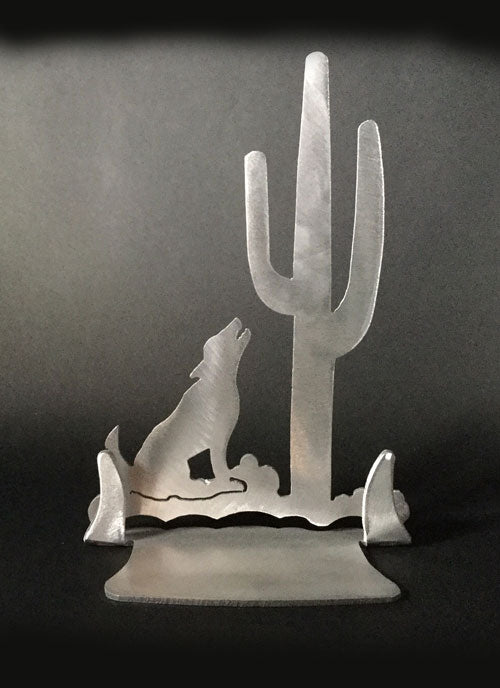 Cactus with Coyote