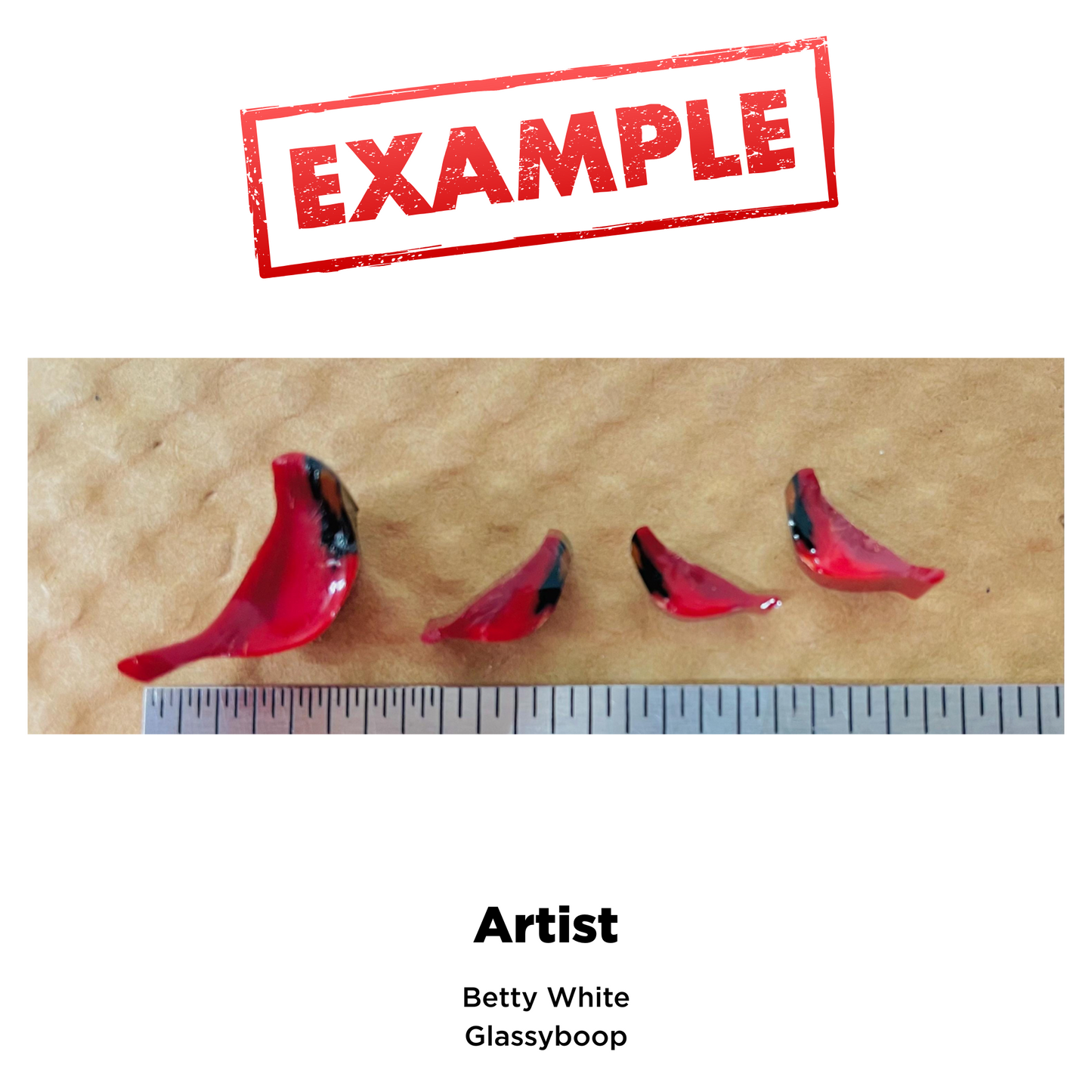 Vitrigraph Pull Plate - Bird
