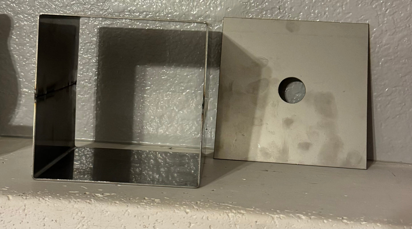 Vitrigraph Pot - 5" x 5" x 5"