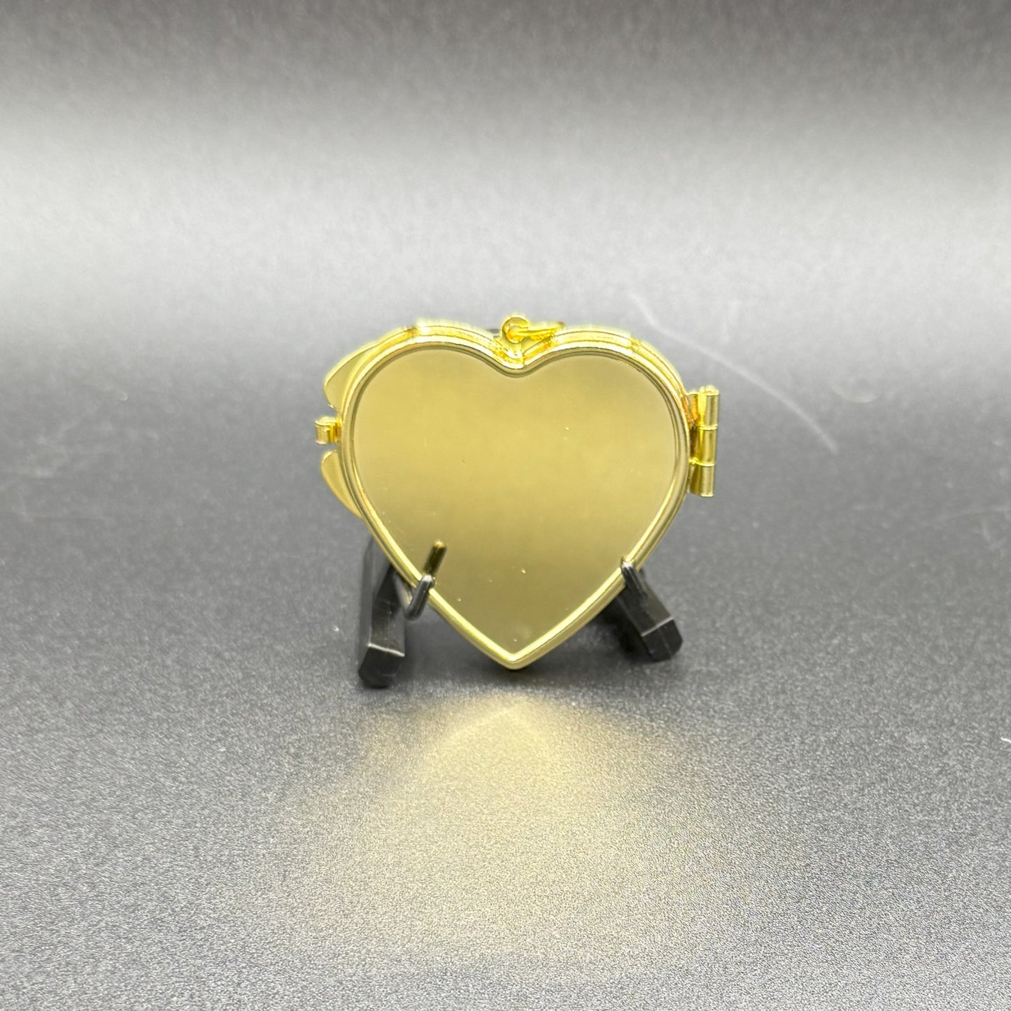 Golden Heart Mirror