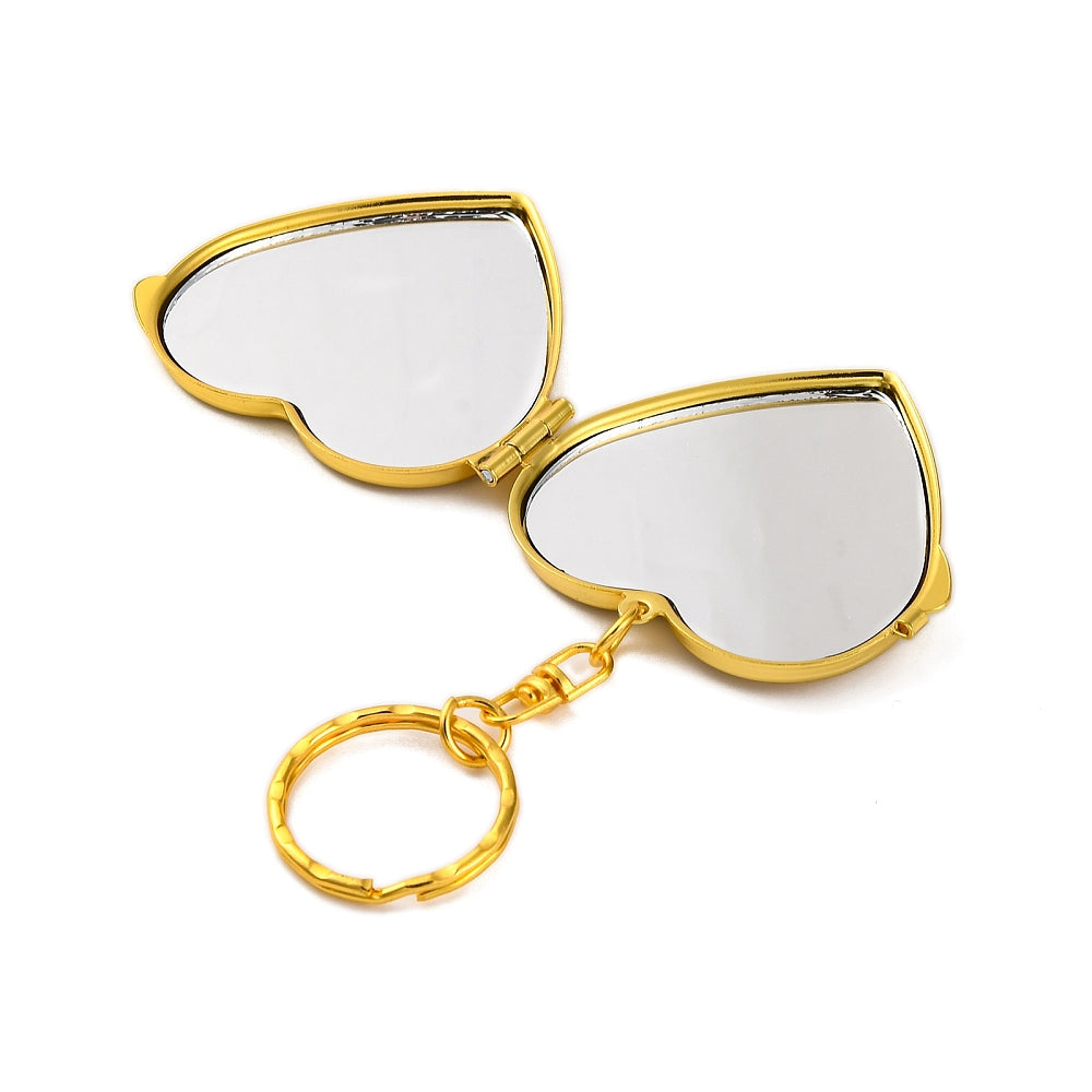 Golden Heart Mirror