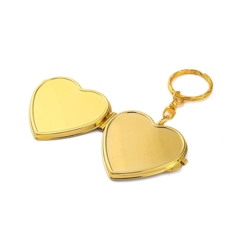 Golden Heart Mirror