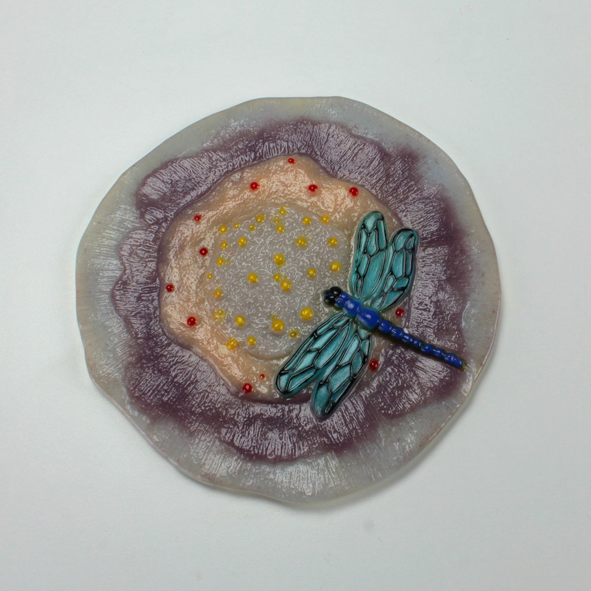 Mushroom Cap with Dragonfly (CPI LF159)