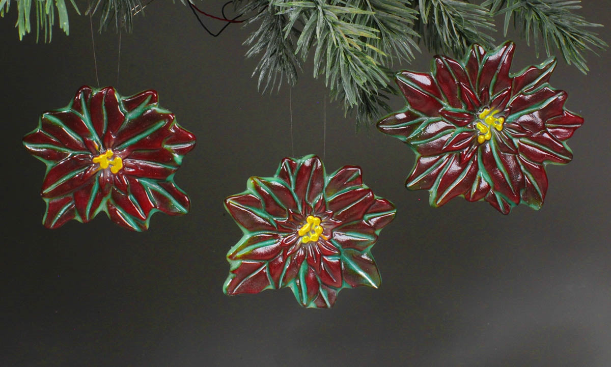 Poinsettia Ornaments (CPI LF166)