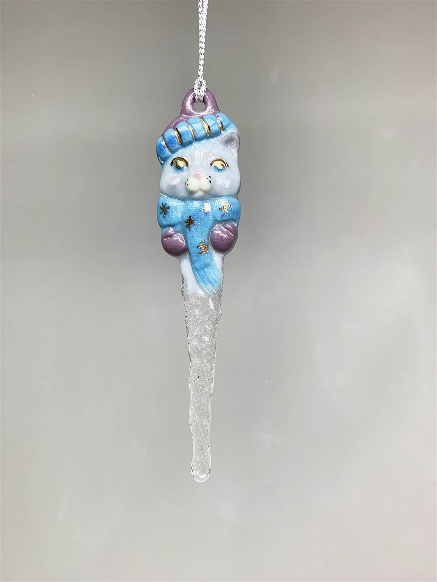Cat Icicle Ornament (CPI LF192)