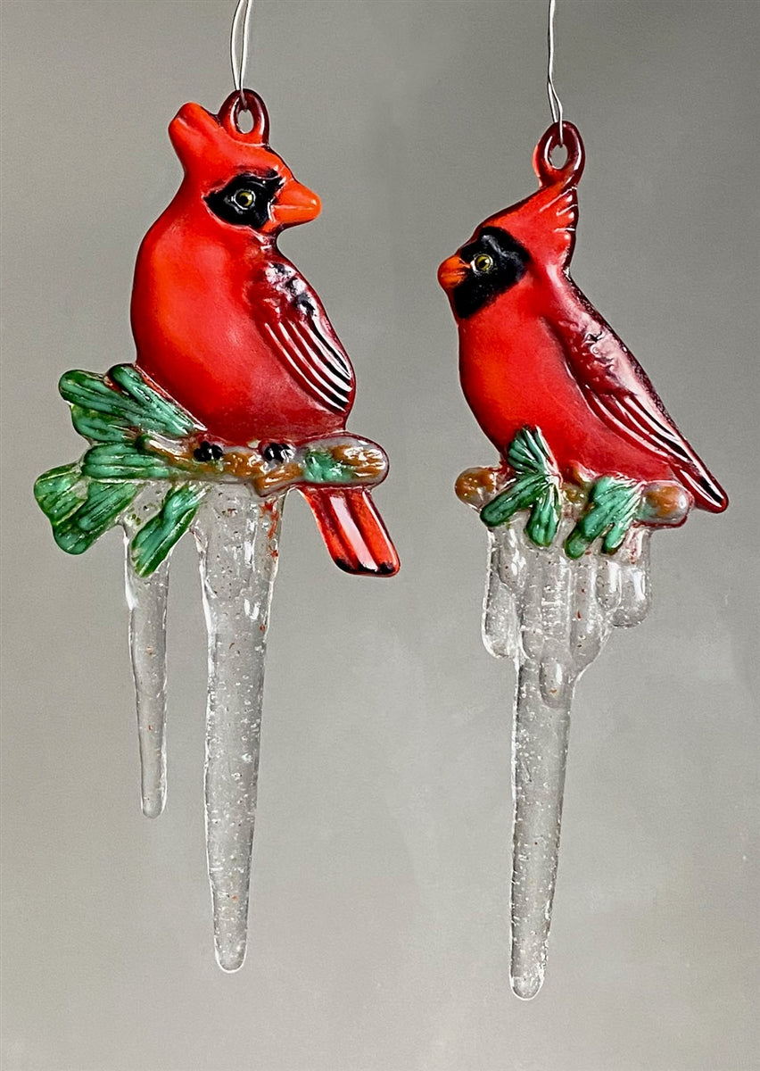 Cardinal Icicle Ornament (CPI LF217)