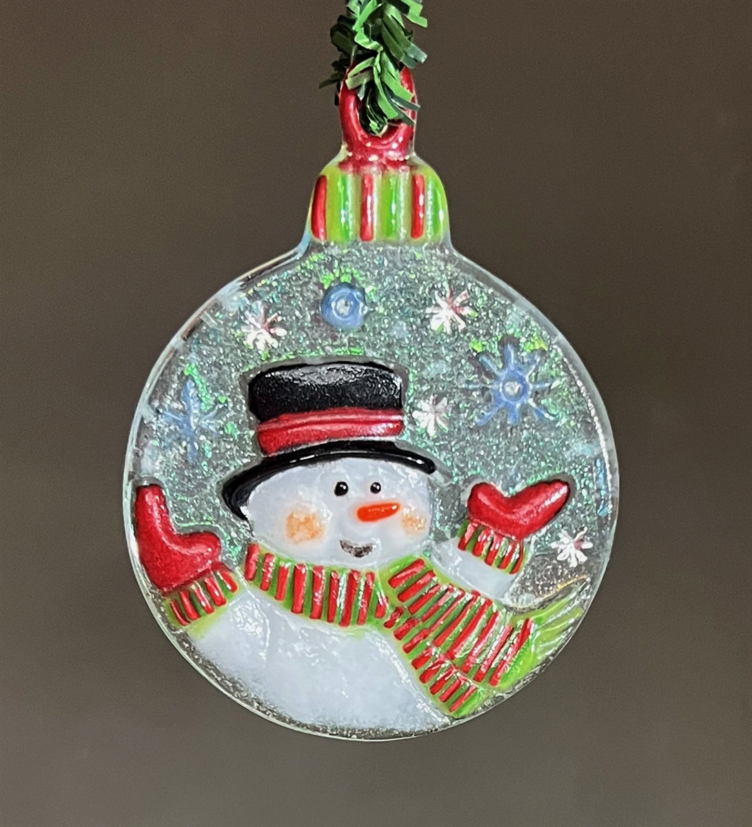 Snowman Flakes Ornament (CPI LF249)