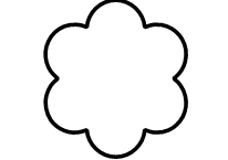 Vitrigraph Pull Plate - Flower (6)