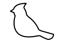 Vitrigraph Pull Plate - Bird