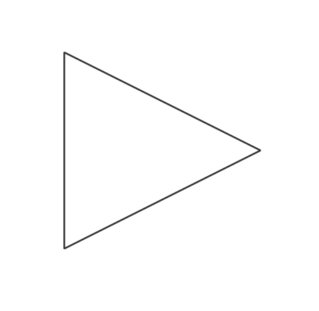 Vitrigraph Pull Plate - Triangle