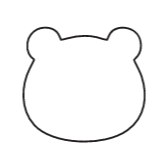 Vitrigraph Pull Plate - Animal Head