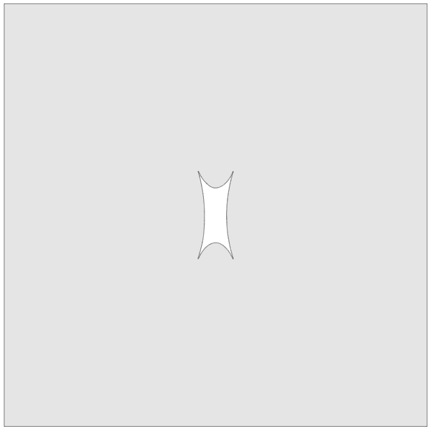 Vitrigraph Pull Plate - Indented Ribbon