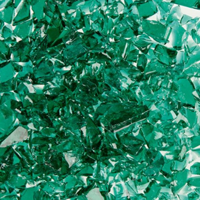 Teal Green Transparent Frit - Oceanside 96