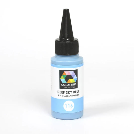 Color Line Paint - Deep Sky Blue, 2.2 oz.