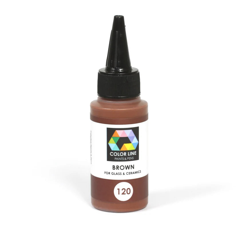 Color Line Paint - Brown, 2.2 oz.
