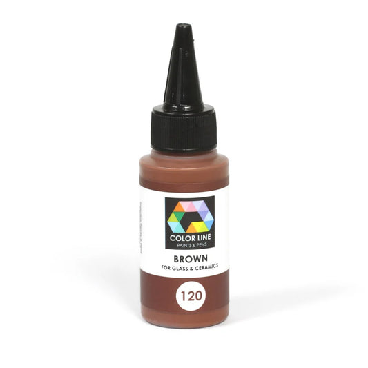 Color Line Paint - Brown, 2.2 oz.