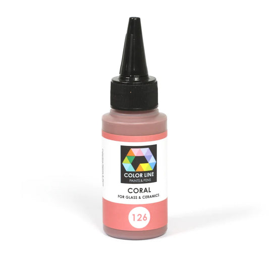 Color Line Paint - Coral, 2.2 oz.
