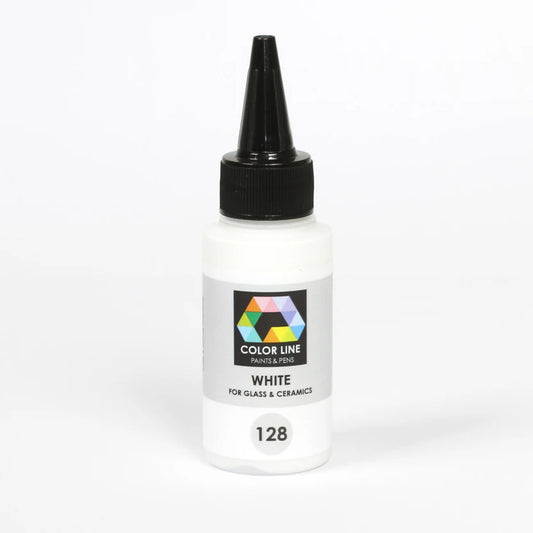 Color Line Paint - White, 2.2 oz.