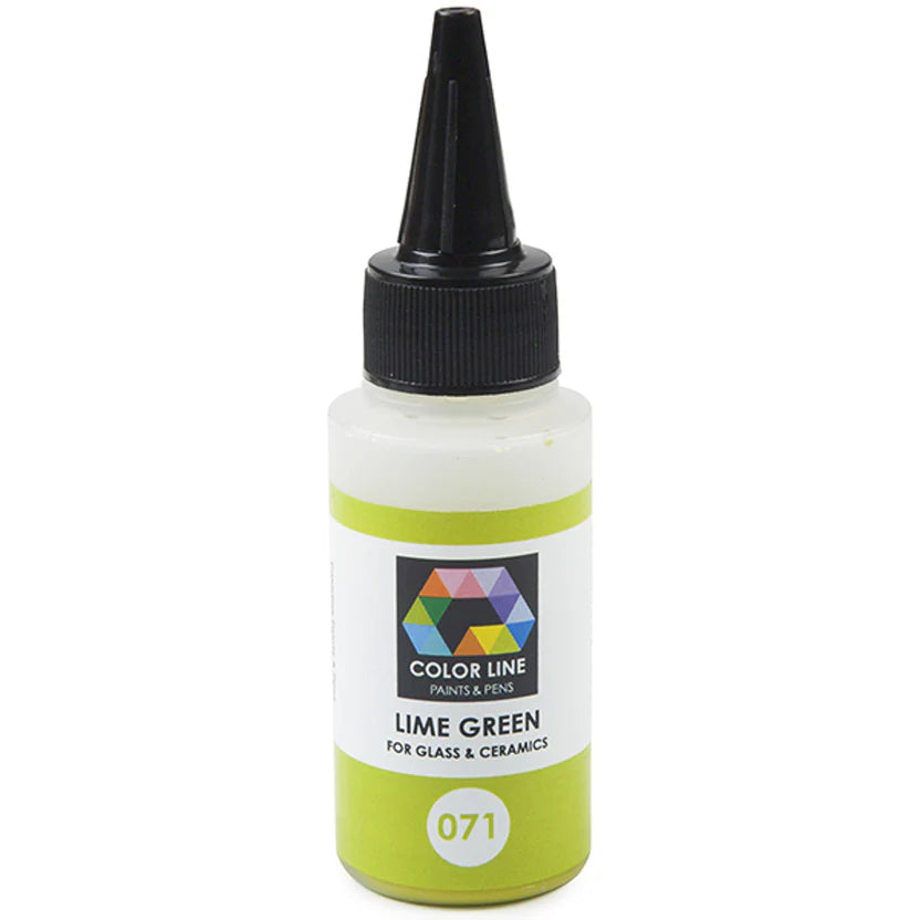 Color Line Paint - Lime Green, 2.2 oz.