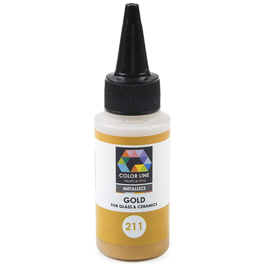 Color Line Paint - Gold, 2.2 oz.