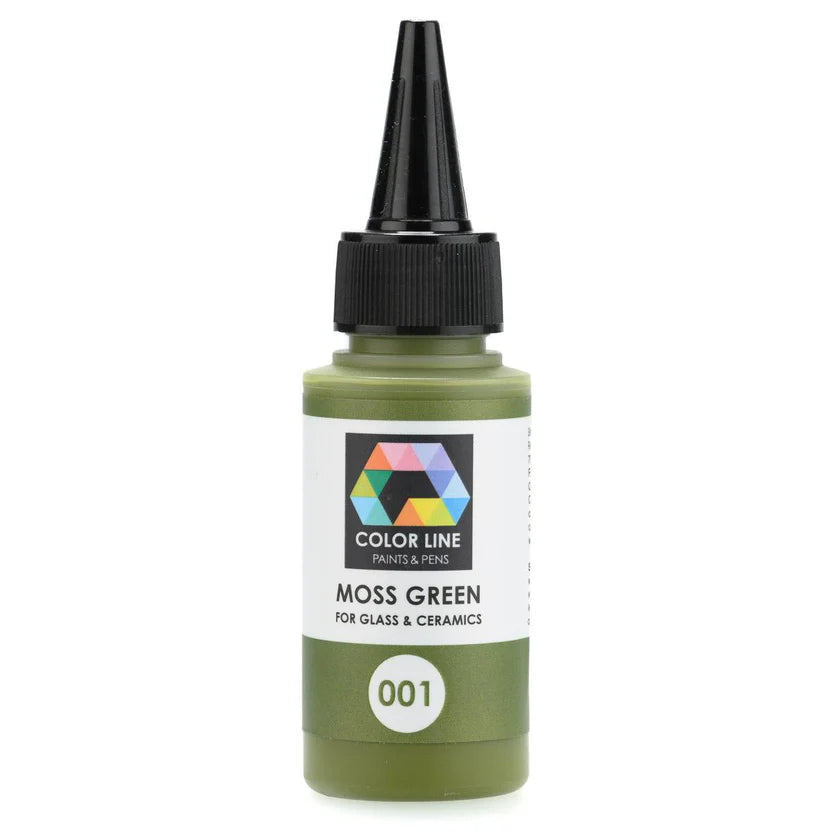 Color Line Paint - Moss Green, 2.2 oz.