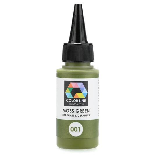 Color Line Paint - Moss Green, 2.2 oz.