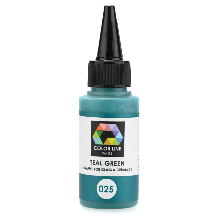 Color Line Paint - Teal Green, 2.2 oz.