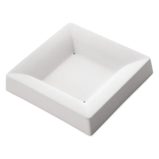 Square Plate, Simple Curve, 5.3 in. (BE 8900)