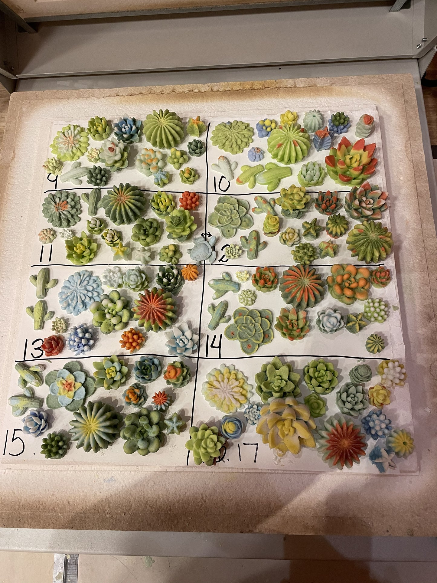 October 17 & 18 | Freeze & Fuse: Succulent (Cacti) Garden and Silicone Mold Making