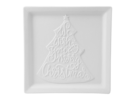 We Wish You A Merry Christmas Plate