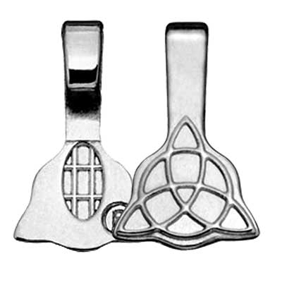 Silver-Plated Celtic Bails - Small