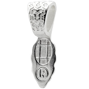 Silver-plated Pattern Bails- Tortoise (10)