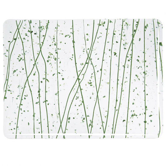 Dark Green and Jade Green Frit, Dark Green Streamers, 3 mm
