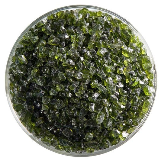 Pine Green, Transparent, Frit