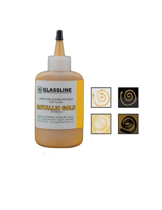 Glassline Metallic Gold, 2 oz.