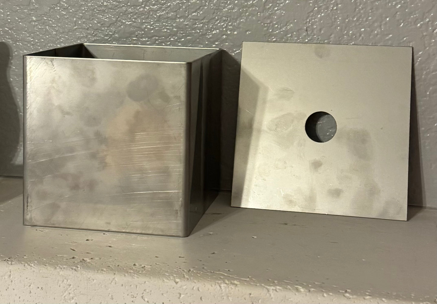 Vitrigraph Pot - 3" x 3" x 5"