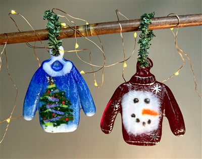 Two Holiday Sweater Ornaments (CPI LF246)