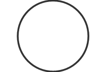 Vitrigraph Pull Plate - Circle (One Inch)